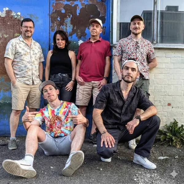 Soul Drop Band Crew - Gruppenfoto der 5-6 Bandmitglieder
